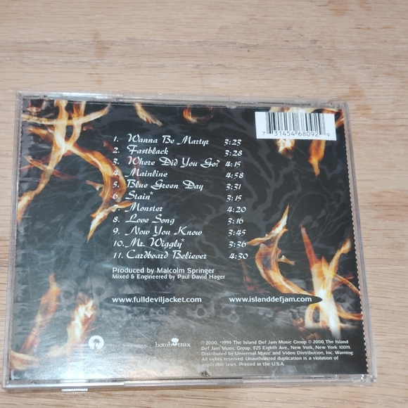 Full Devil Jacket CD Album - Picture 2 of 3